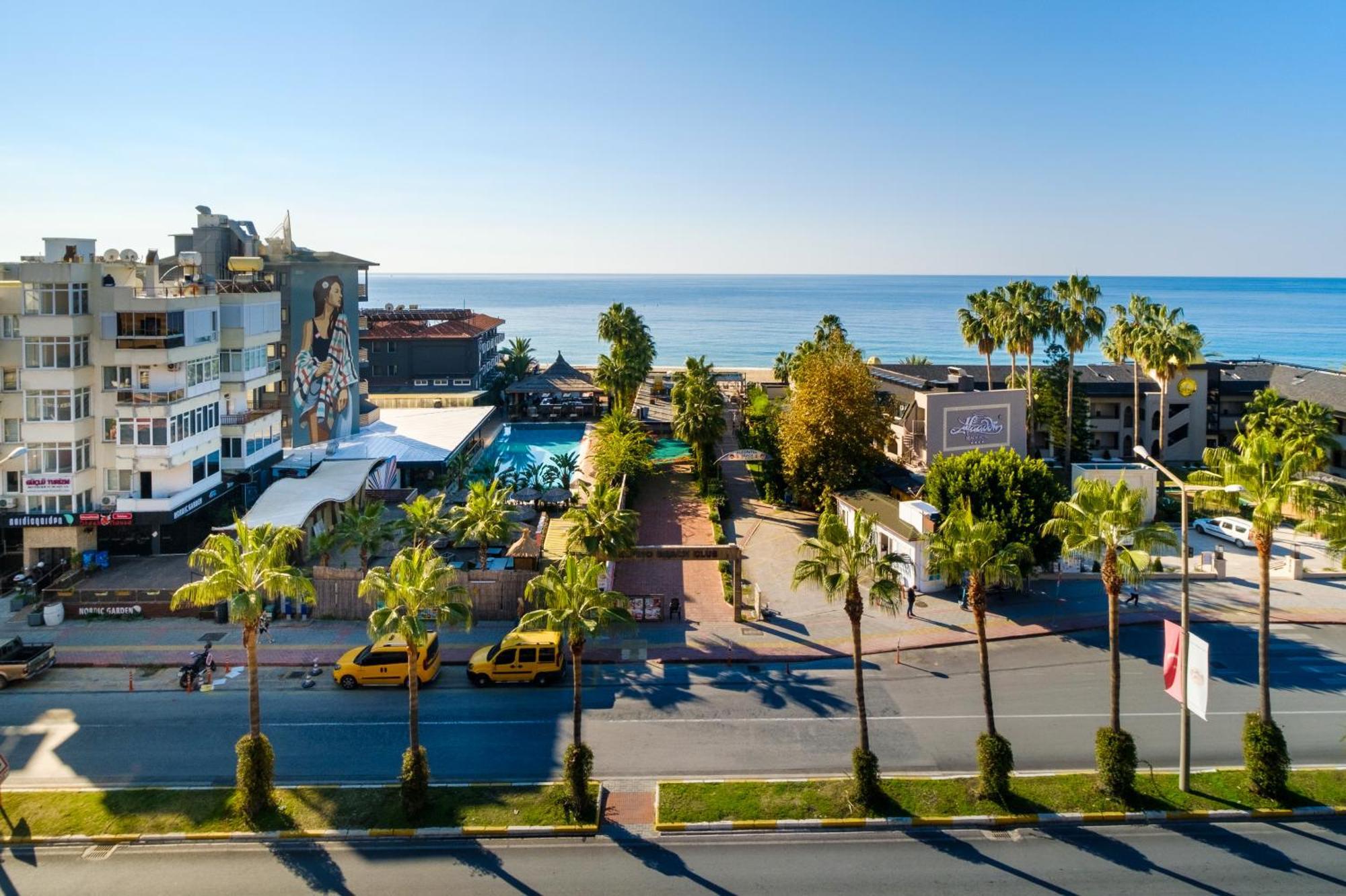 Delfino Buti̇k Otel Alanya Esterno foto