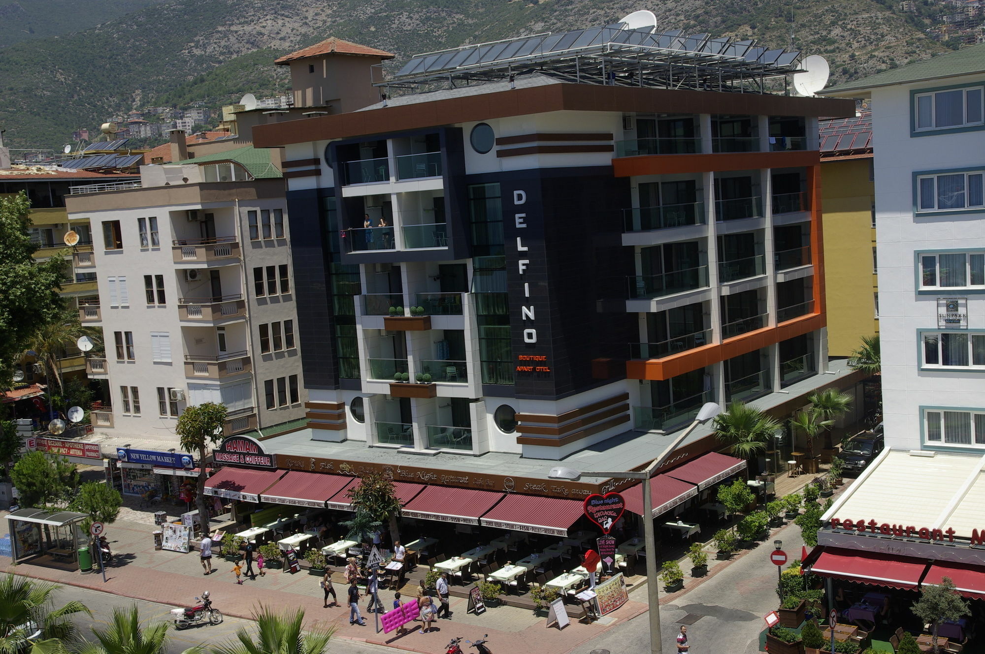 Delfino Buti̇k Otel Alanya Esterno foto